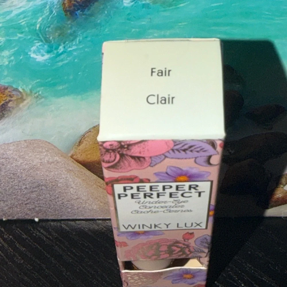 Winky Lux Peeper Perfect Under-Eye Concealer Fair Full Coverage 10ml NEW